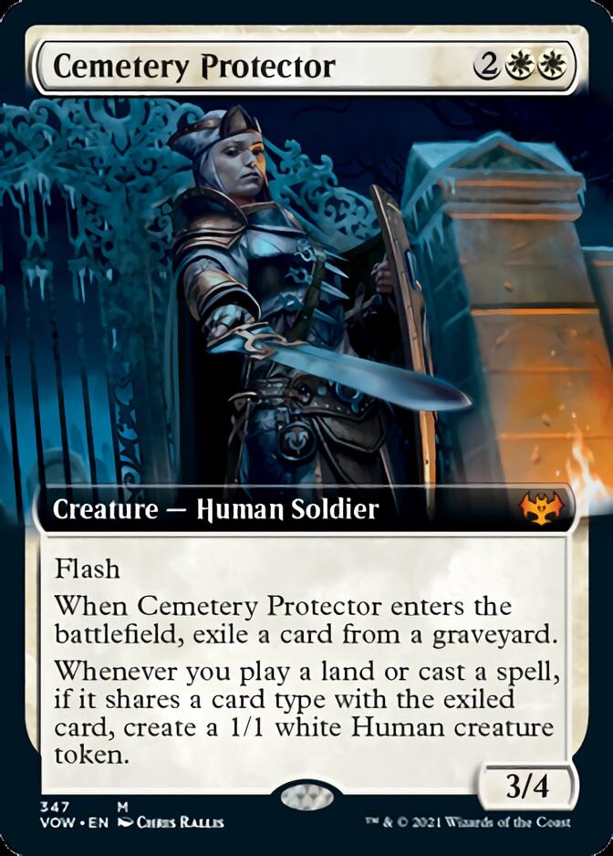 Cemetery Protector (Extended Art) [Innistrad: Crimson Vow] | Galaxy Games LLC