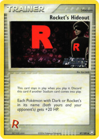 Rocket's Hideout (87/109) (Stamped) [EX: Team Rocket Returns] | Galaxy Games LLC