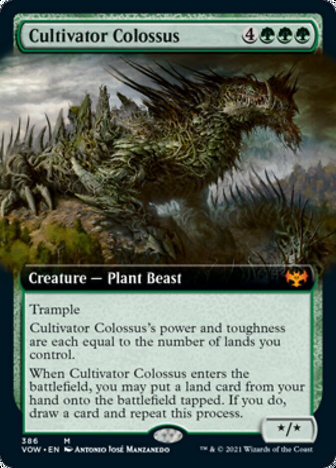 Cultivator Colossus (Extended Art) [Innistrad: Crimson Vow] | Galaxy Games LLC