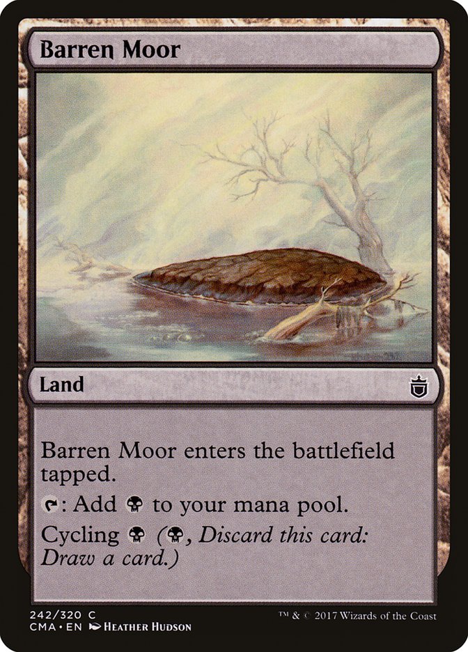 Barren Moor [Commander Anthology] | Galaxy Games LLC