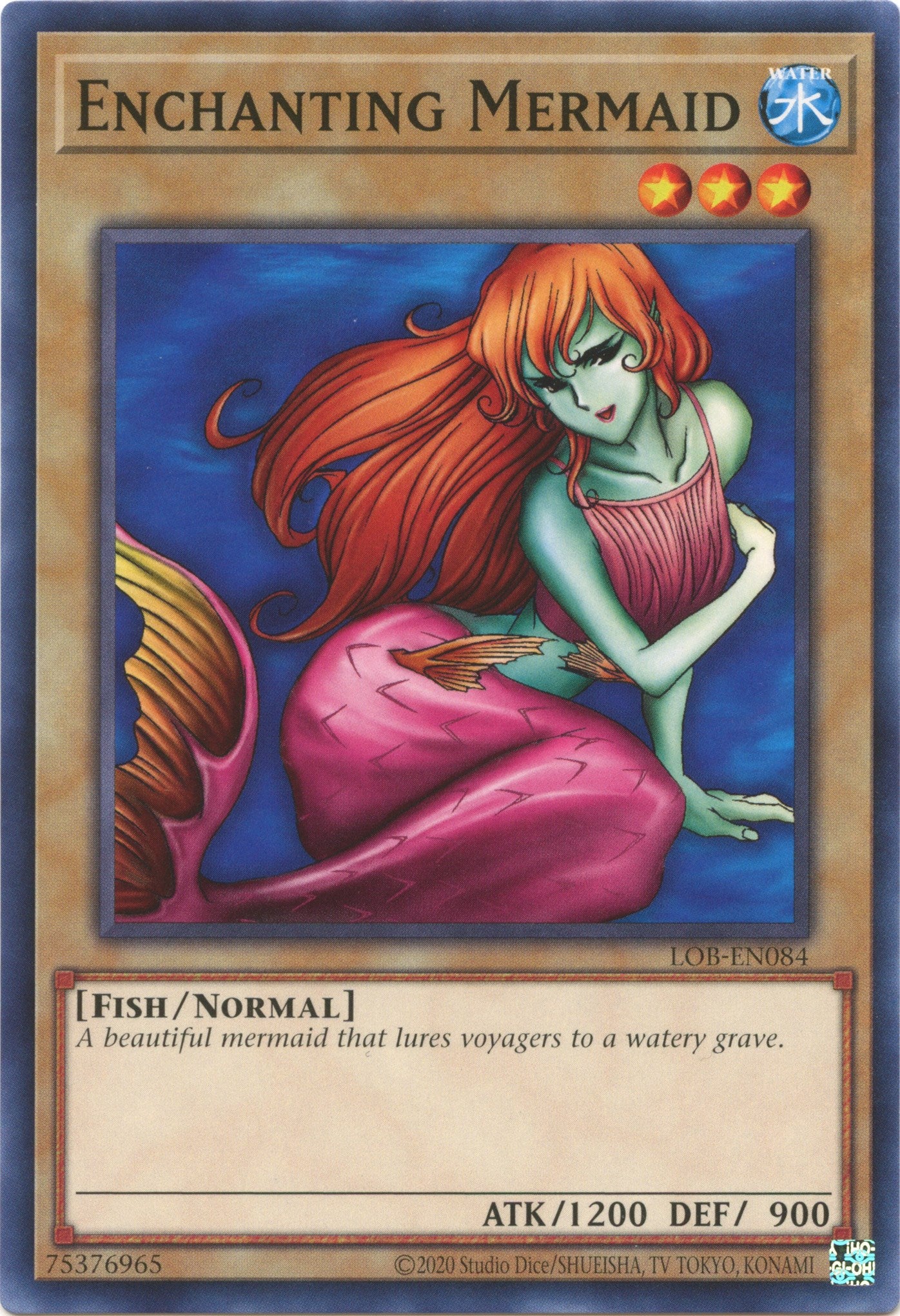 Enchanting Mermaid (25th Anniversary) [LOB-EN084] Common | Galaxy Games LLC