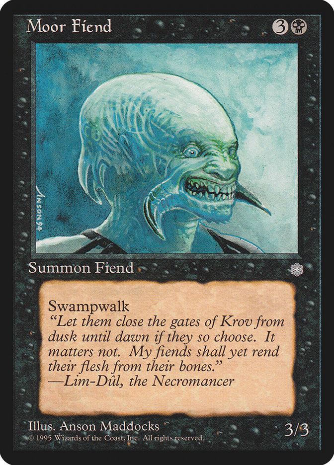 Moor Fiend [Ice Age] | Galaxy Games LLC