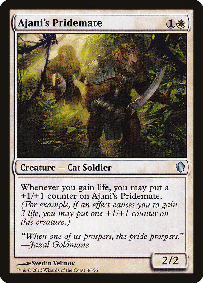 Ajani's Pridemate [Commander 2013] | Galaxy Games LLC