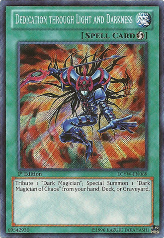 Dedication through Light and Darkness [LCYW-EN069] Secret Rare | Galaxy Games LLC