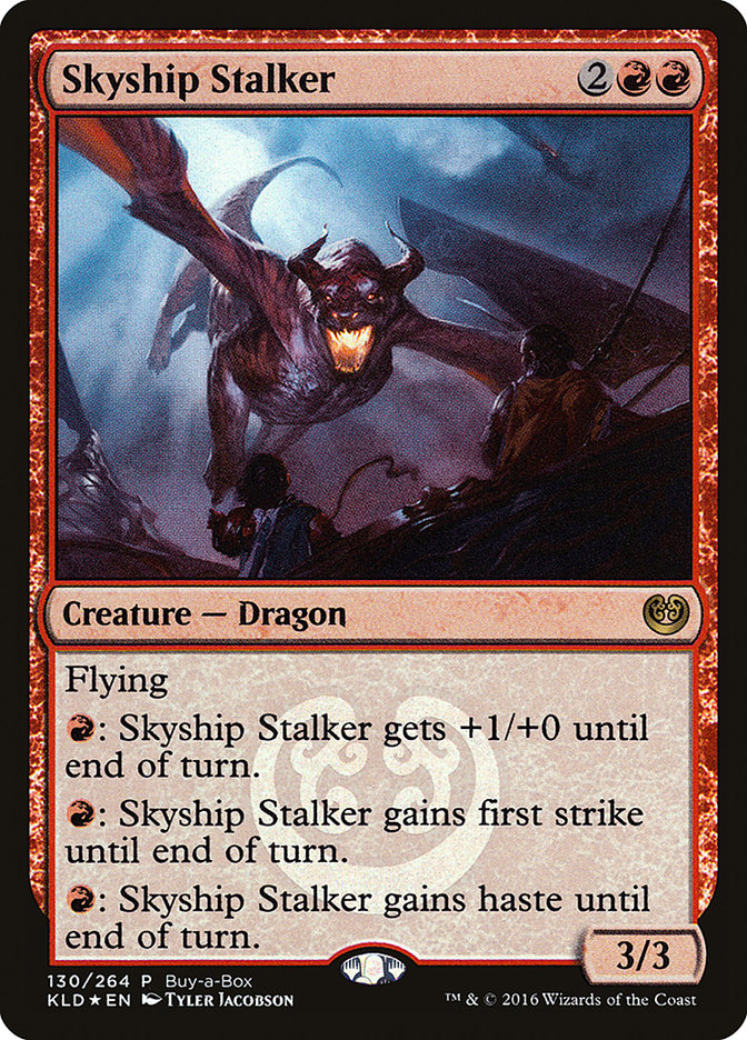 Skyship Stalker (Buy-A-Box) [Kaladesh Promos] | Galaxy Games LLC