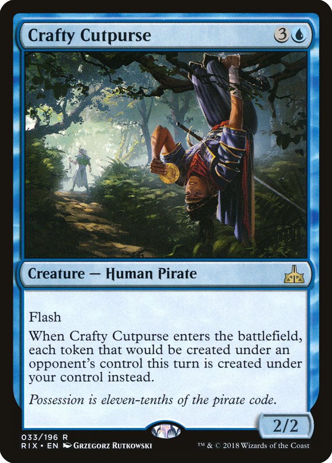 Crafty Cutpurse [Rivals of Ixalan] | Galaxy Games LLC