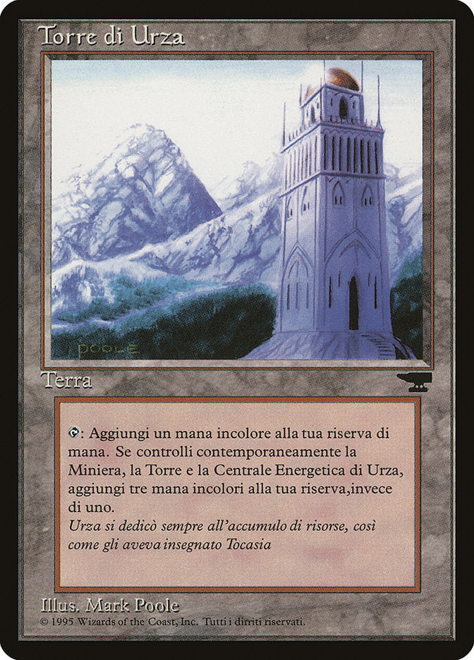 Urza's Tower (Plains) (Italian) - "Torre di Urza" [Rinascimento] | Galaxy Games LLC