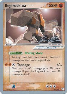 Regirock ex (98/101) (Mewtrick - Jason Klaczynski) [World Championships 2006] | Galaxy Games LLC