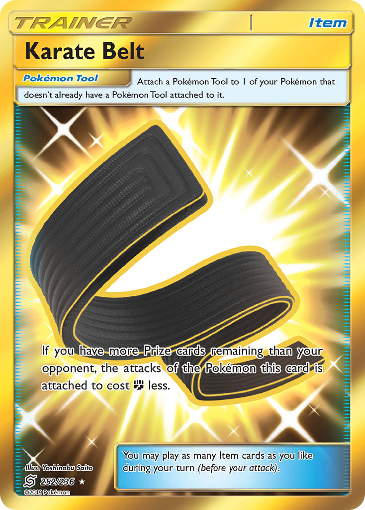 Karate Belt (252/236) [Sun & Moon: Unified Minds] | Galaxy Games LLC