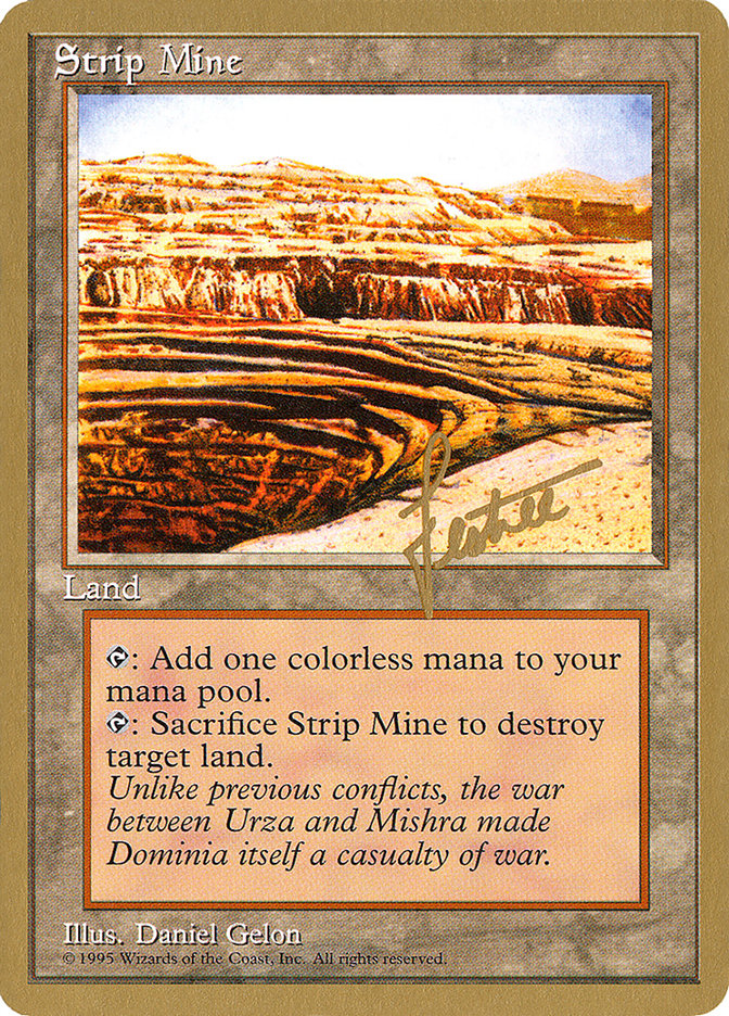 Strip Mine (Bertrand Lestree) [Pro Tour Collector Set] | Galaxy Games LLC