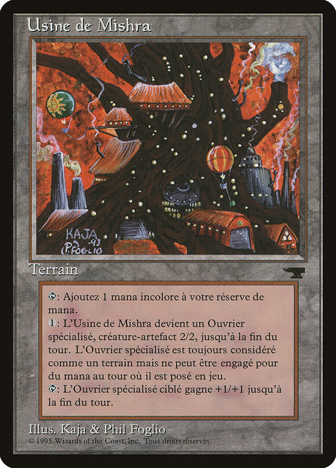 Mishra's Factory (French) - "Usine de Mishra" [Renaissance] | Galaxy Games LLC