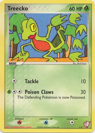 Treecko (1/5) [Kids WB Promos] | Galaxy Games LLC