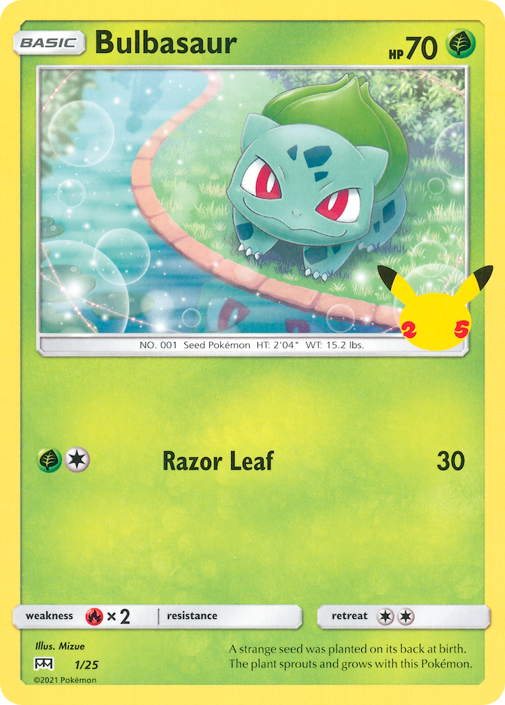 Bulbasaur (1/25) [McDonald's 25th Anniversary] | Galaxy Games LLC