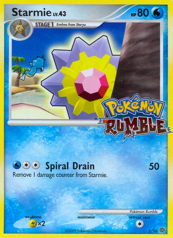 Starmie (5/16) [Pokémon Rumble] | Galaxy Games LLC