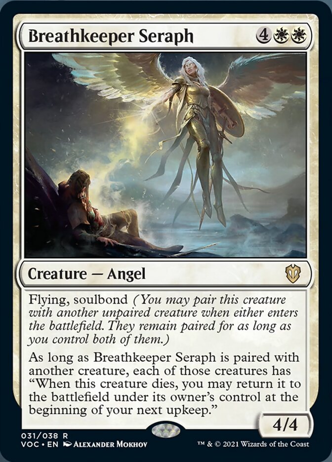 Breathkeeper Seraph [Innistrad: Crimson Vow Commander] | Galaxy Games LLC