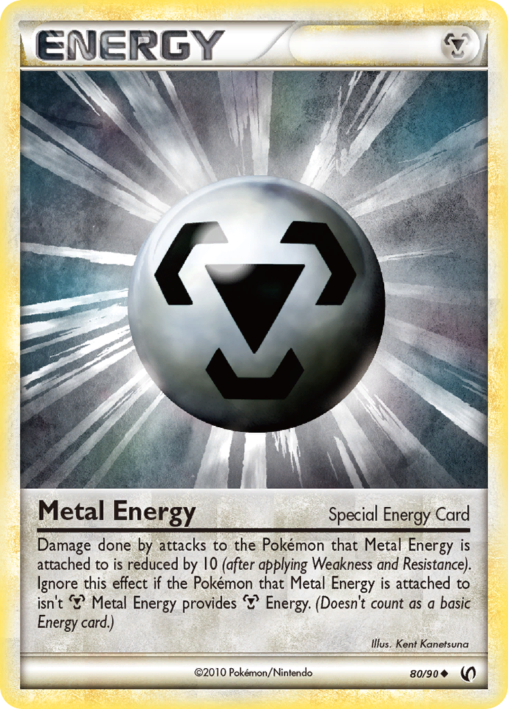 Metal Energy (80/90) [HeartGold & SoulSilver: Undaunted] | Galaxy Games LLC