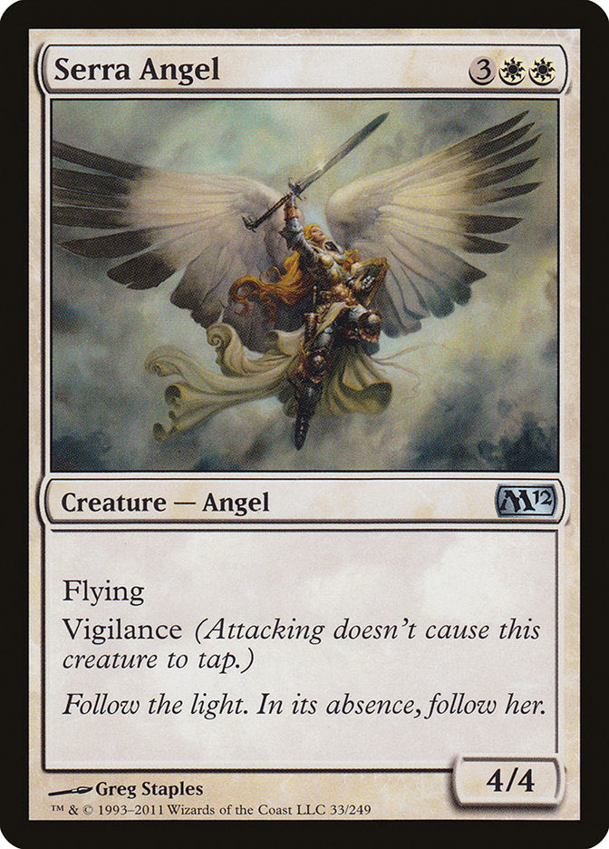 Serra Angel [Magic 2012] | Galaxy Games LLC