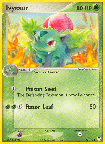 Ivysaur (35/112) [EX: FireRed & LeafGreen] | Galaxy Games LLC