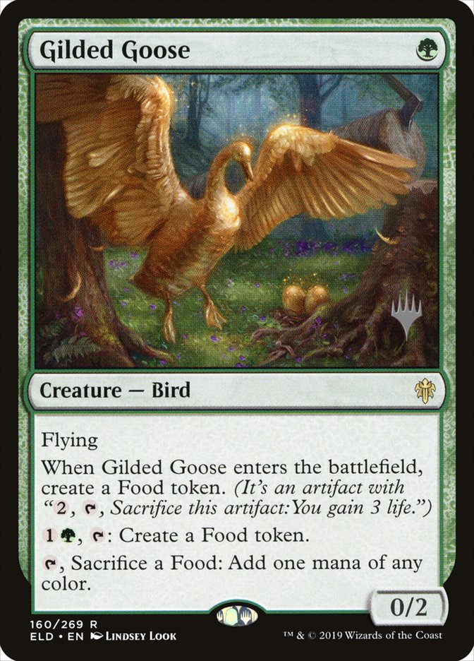 Gilded Goose (Promo Pack) [Throne of Eldraine Promos] | Galaxy Games LLC