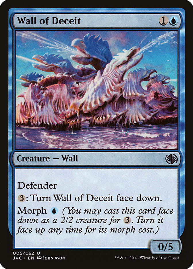 Wall of Deceit [Duel Decks Anthology] | Galaxy Games LLC