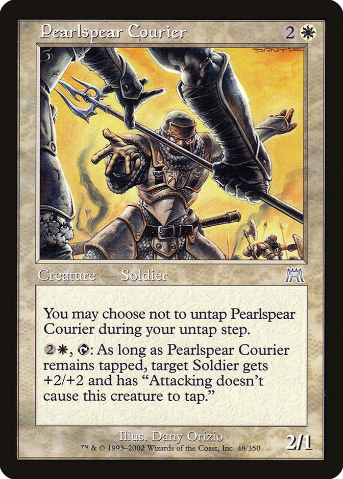 Pearlspear Courier [Onslaught] | Galaxy Games LLC