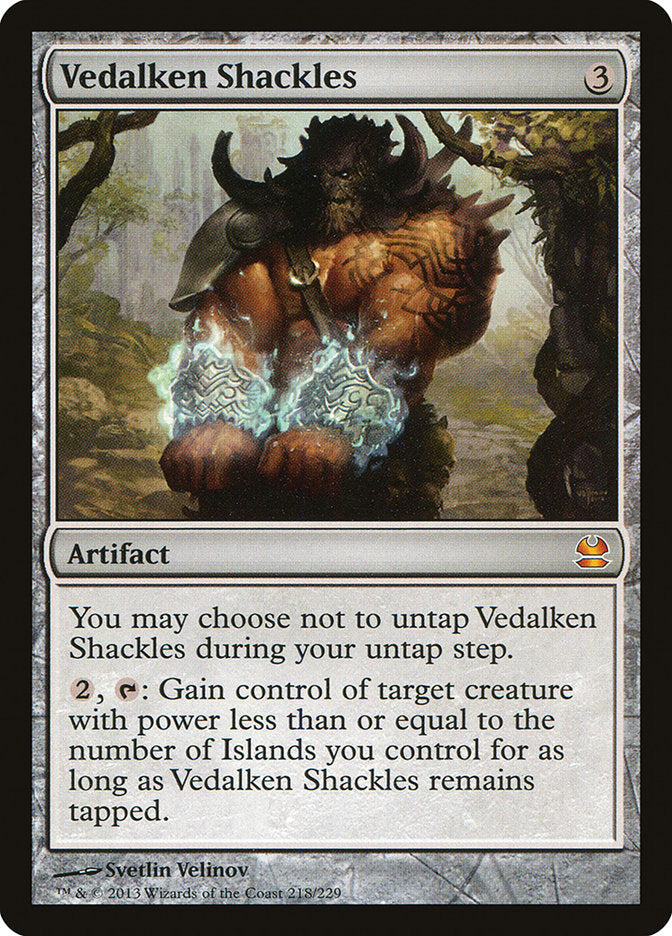 Vedalken Shackles [Modern Masters] | Galaxy Games LLC