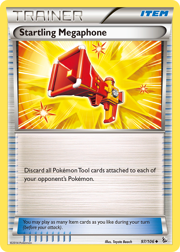 Startling Megaphone (97/106) [XY: Flashfire] | Galaxy Games LLC