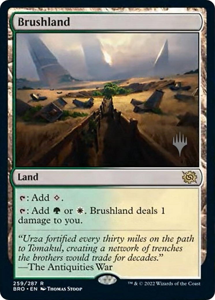 Brushland (Promo Pack) [The Brothers' War Promos] | Galaxy Games LLC