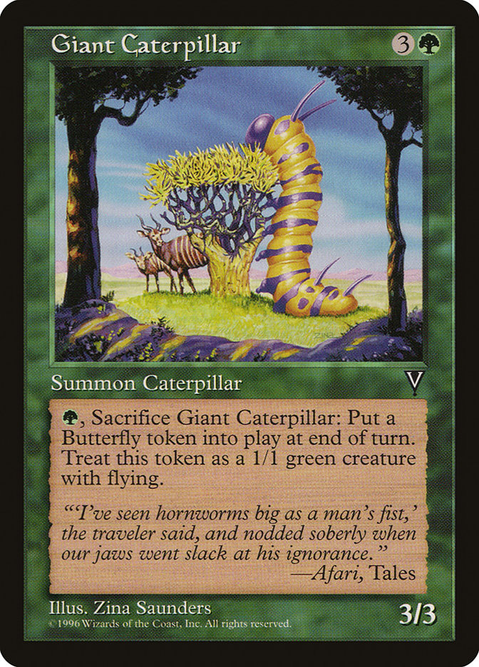 Giant Caterpillar [Visions] | Galaxy Games LLC