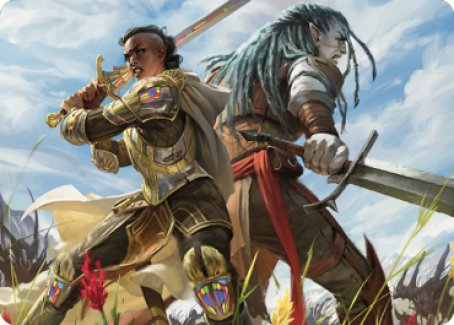 Join Forces Art Card [Dominaria United Art Series] | Galaxy Games LLC