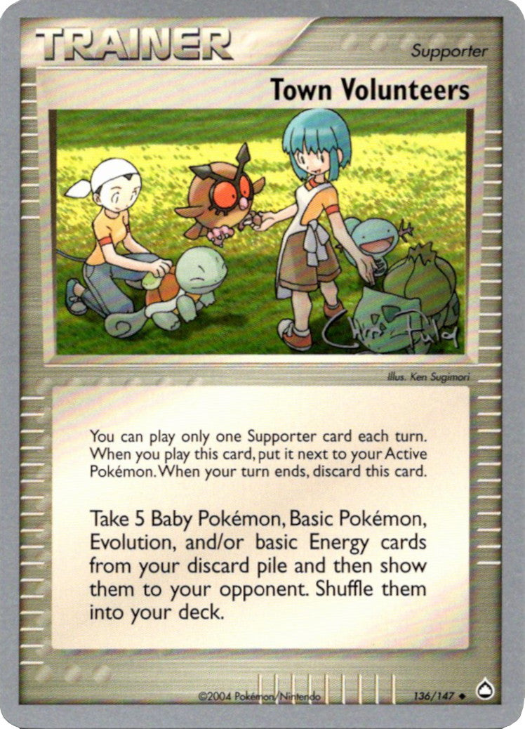 Town Volunteers (136/147) (Blaziken Tech - Chris Fulop) [World Championships 2004] | Galaxy Games LLC