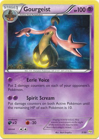 Gourgeist (2/30) [XY: Trainer Kit - Noivern] | Galaxy Games LLC