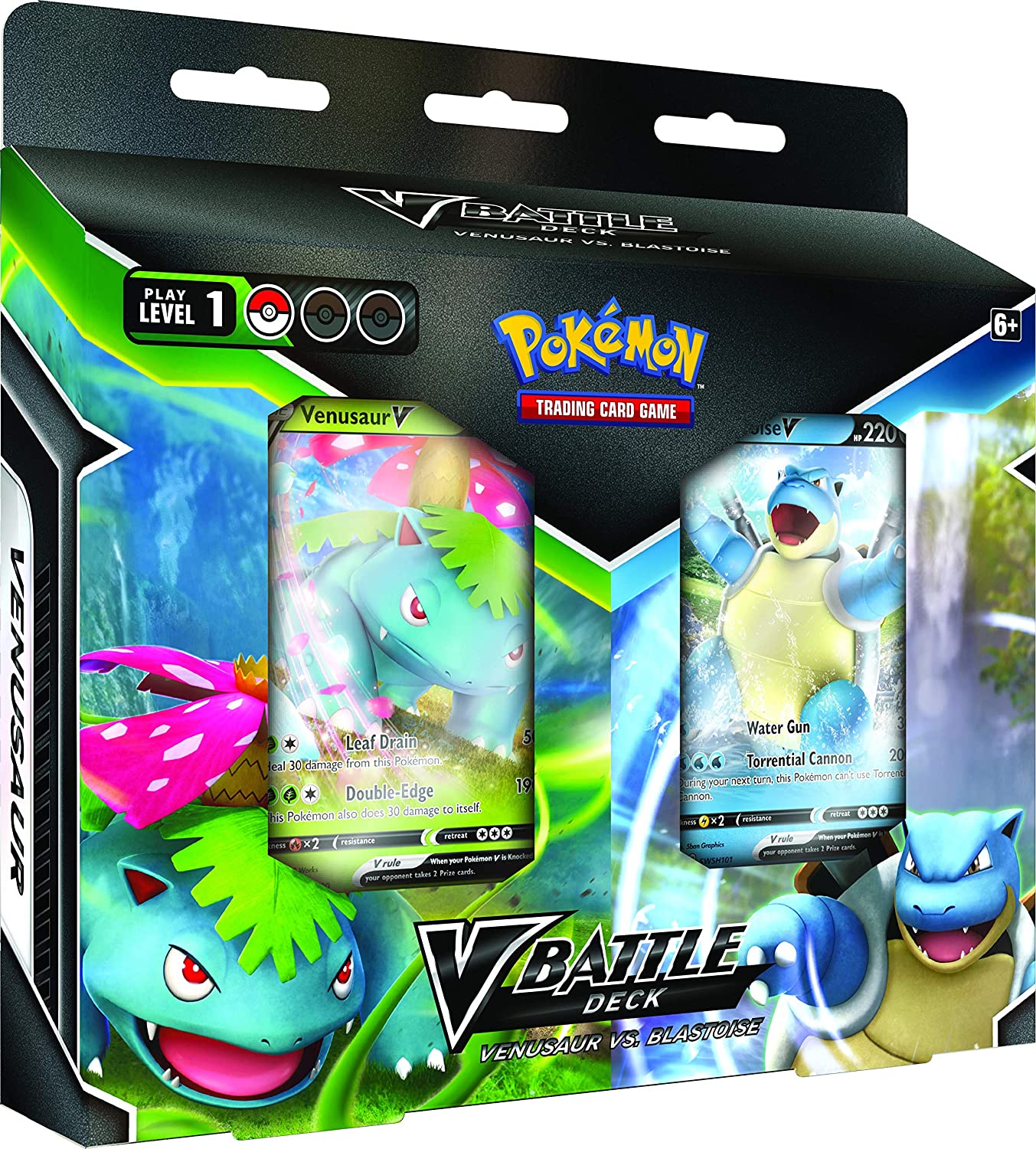 Shining Fates - V Battle Deck (Venusaur vs. Blastoise) | Galaxy Games LLC