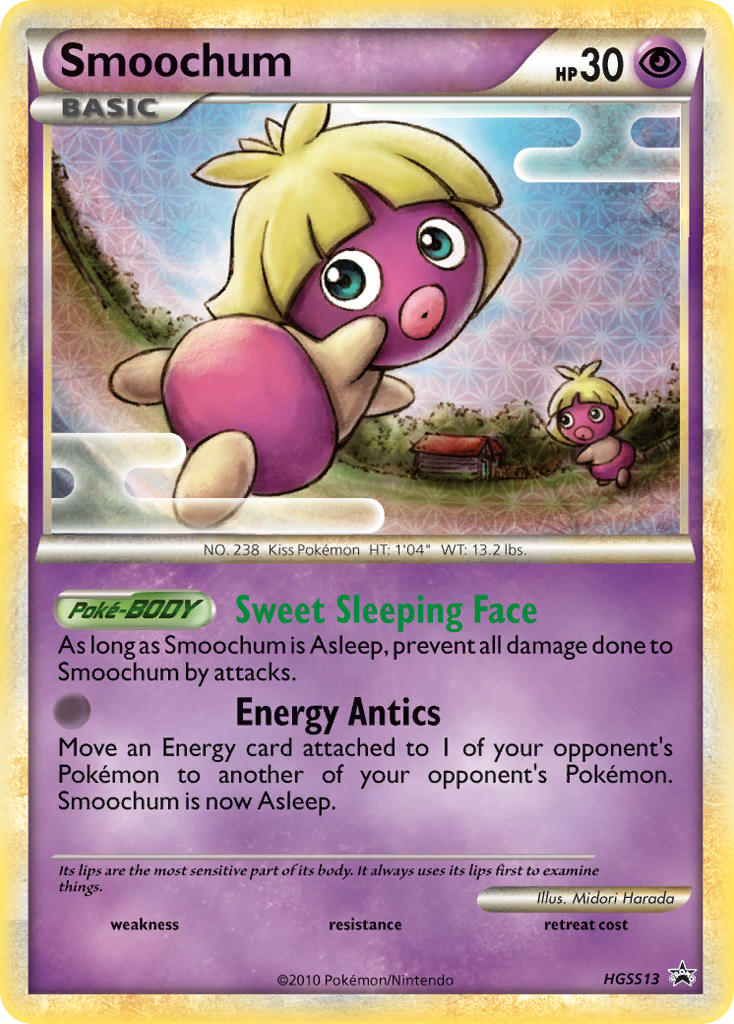 Smoochum (HGSS13) [HeartGold & SoulSilver: Black Star Promos] | Galaxy Games LLC