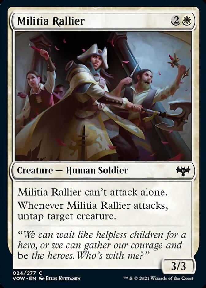 Militia Rallier [Innistrad: Crimson Vow] | Galaxy Games LLC