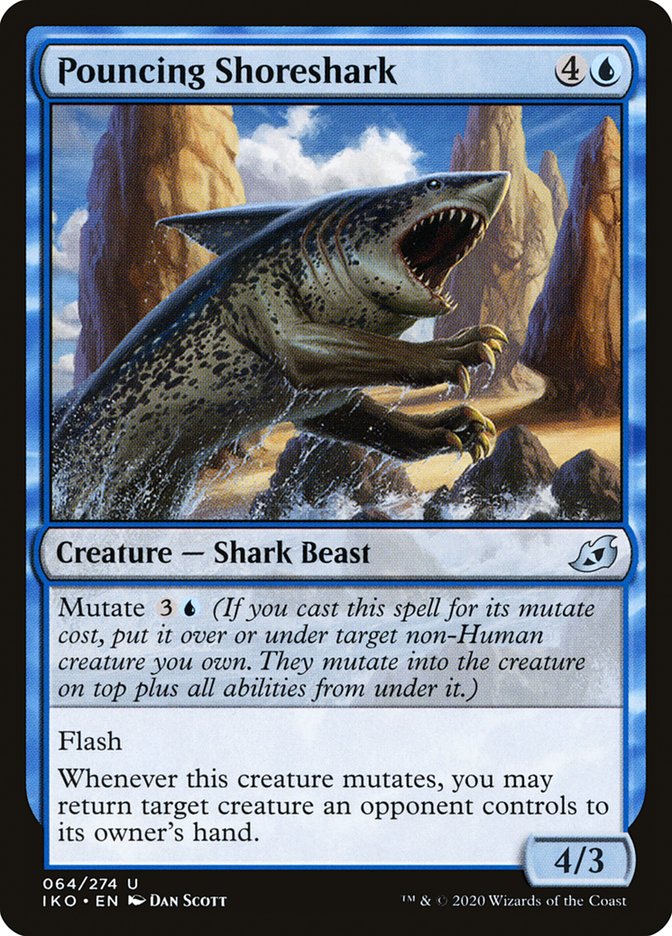 Pouncing Shoreshark [Ikoria: Lair of Behemoths] | Galaxy Games LLC