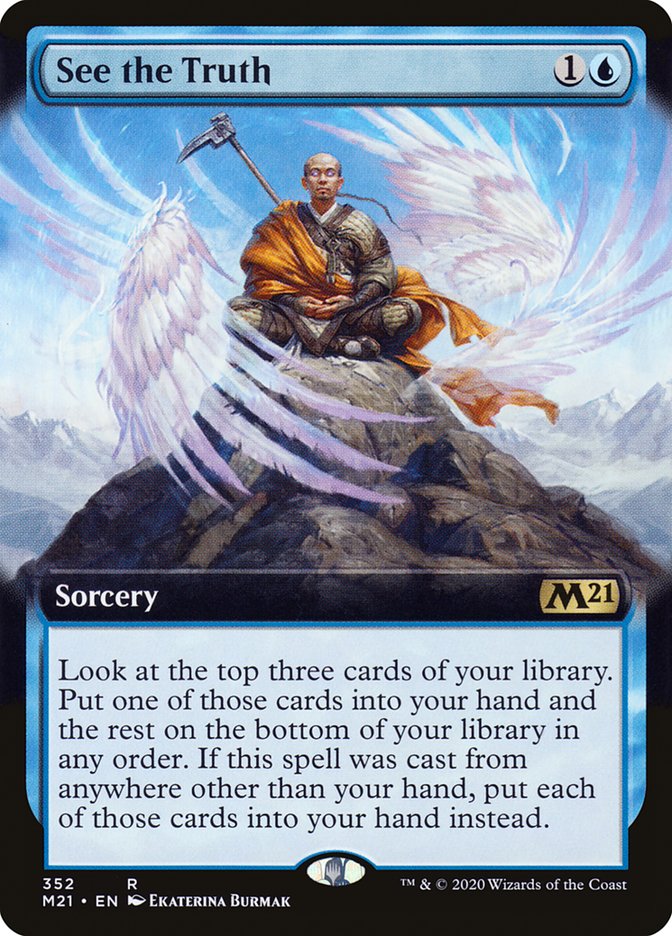 See the Truth (Extended Art) [Core Set 2021] | Galaxy Games LLC