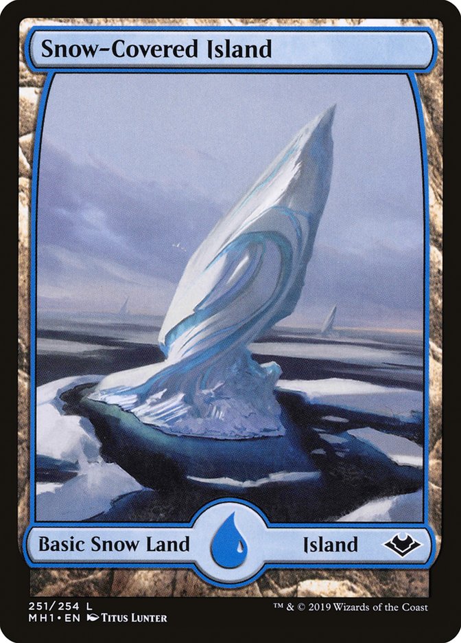 Snow-Covered Island [Modern Horizons] | Galaxy Games LLC