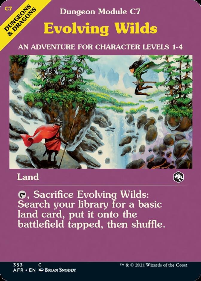 Evolving Wilds (Dungeon Module) [Dungeons & Dragons: Adventures in the Forgotten Realms] | Galaxy Games LLC