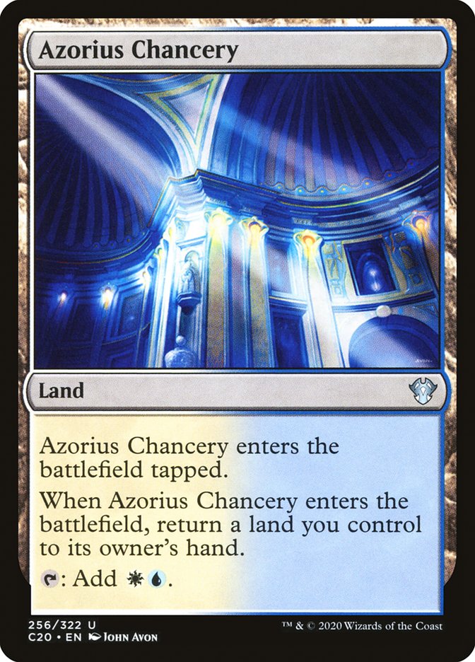 Azorius Chancery [Commander 2020] | Galaxy Games LLC