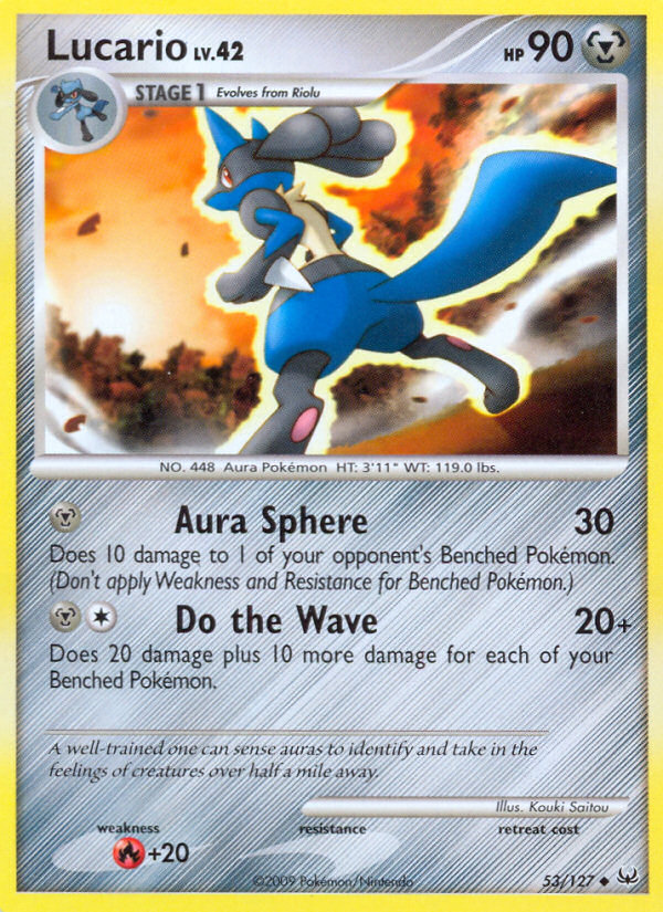 Lucario (53/127) [Platinum: Base Set] | Galaxy Games LLC