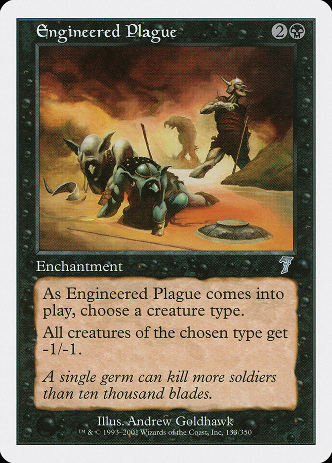 Engineered Plague [Seventh Edition] | Galaxy Games LLC