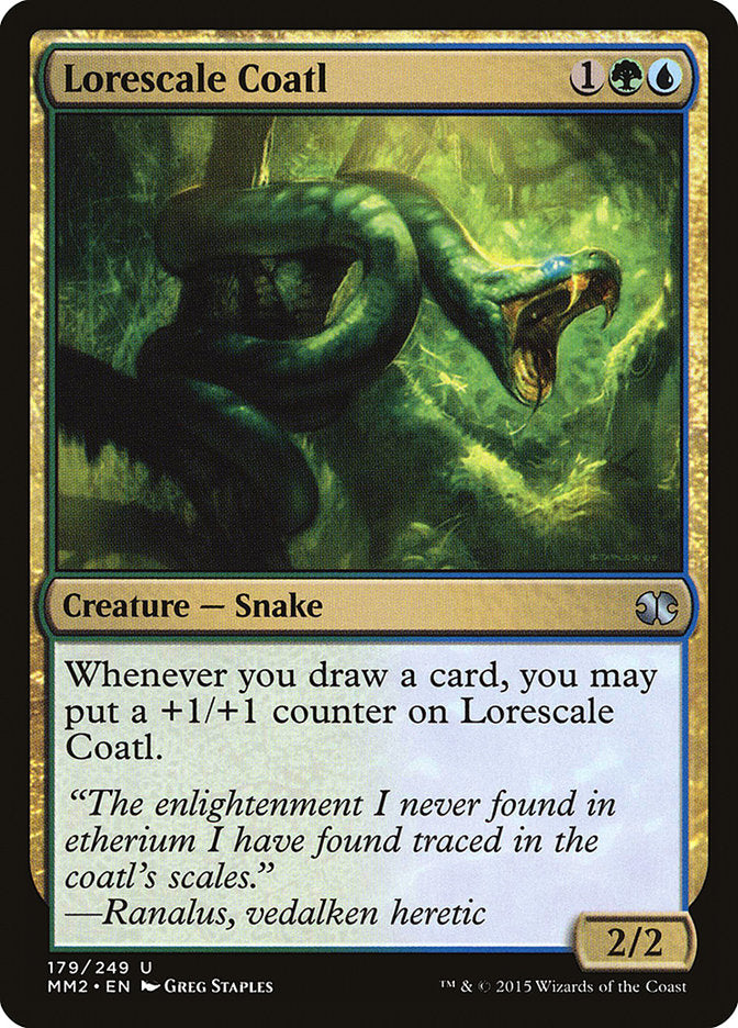 Lorescale Coatl [Modern Masters 2015] | Galaxy Games LLC