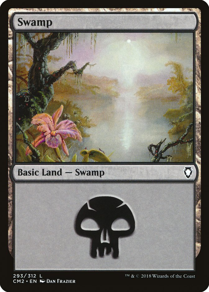 Swamp (293) [Commander Anthology Volume II] | Galaxy Games LLC