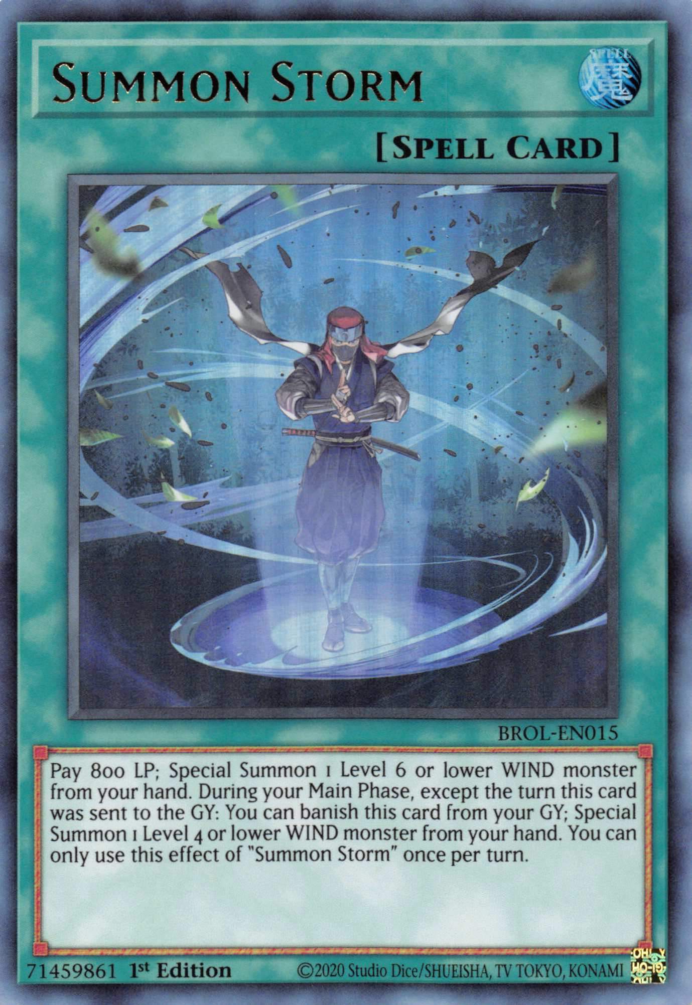 Summon Storm [BROL-EN015] Ultra Rare | Galaxy Games LLC