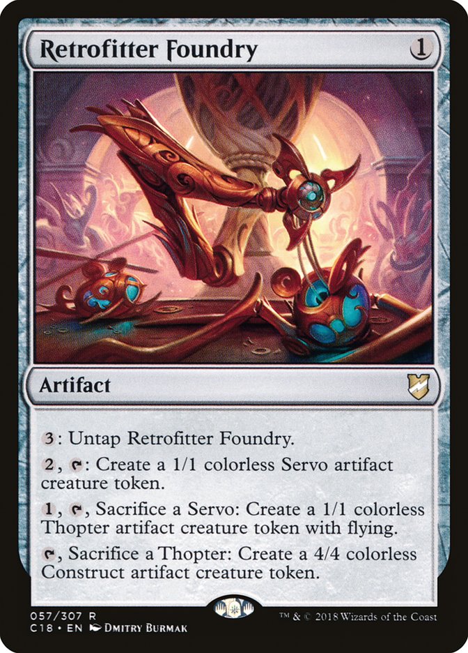 Retrofitter Foundry [Commander 2018] | Galaxy Games LLC