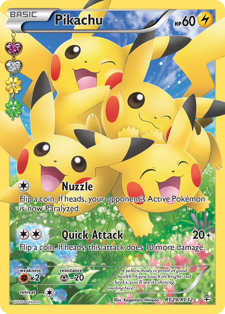 Pikachu (RC29/RC32) [XY: Generations] | Galaxy Games LLC