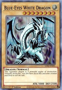 Blue-Eyes White Dragon (Purple) [LDS2-EN001] Ultra Rare | Galaxy Games LLC