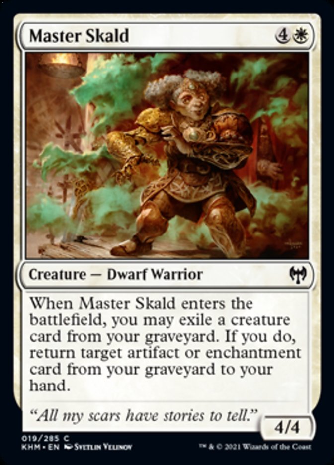 Master Skald [Kaldheim] | Galaxy Games LLC