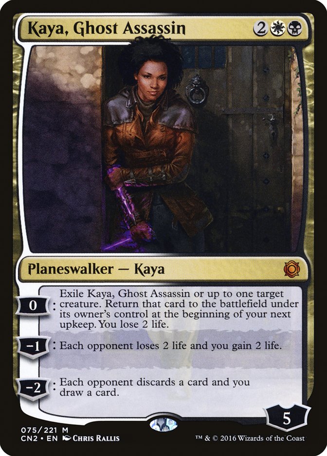 Kaya, Ghost Assassin (075/221) [Conspiracy: Take the Crown] | Galaxy Games LLC